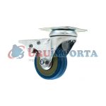 RUEDA GIRATORIA CON FRENO 2" GOMA-METAL LH-2474 - Imagen 7