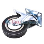 RUEDA GIRATORIA CON FRENO 5" GOMA-METAL LH-2478 - Imagen 5