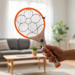 RAQUETA LINTERNA MATA MOSCAS Y MOSQUITOS  LH-3933 - Imagen 9