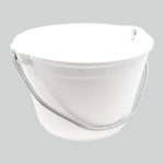 BALDE PLASTICO BLANCO REFORZADO URUGUAY 7 - Imagen 3