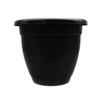 MACETA PARA PLANTA 35CM PLASTICA NEGRA 51 - Imagen 6