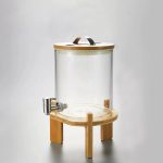 DISPENSADOR 5L DE LIQUIDOS VIDRIO /MADERA LH-3088 - Imagen 7