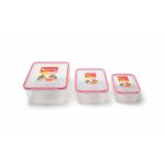 SET TUPPER 3PZ SELLO SILICONA DE COLOR ZRH-2 - Imagen 4