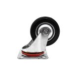 RUEDA NEGRA BASE METALICA 3.5" GIRATORIA LH-4360 - Imagen 10