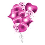 SET DE GLOBOS P/FIESTA 10PZ BLISTER    RC2738 - Imagen 4