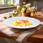 PLATO 19CM BLANCO BORDE ONDULADO LH-3801 - Imagen 2