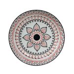 PLATO  23CM CERAMICA DISENO PETALOS LH-3814 - Imagen 8