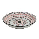 PLATO  23CM CERAMICA DISENO PETALOS LH-3814 - Imagen 7