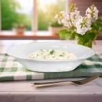 PLATO 23CM BLANCO BORDE ONDULADO LH-3799 - Imagen 2