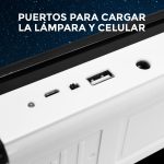 LAMPARA EMERGENCIA 38 LED MAS TUBO LH-3201 - Imagen 15