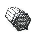 CUBIERTERO ESCURRIDOR HEXAGONO 10CM NEGRO LH-3659 - Imagen 4