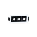 LUMINARIA DE EMBUTIR 3 LUCES 10X4.5CM LH-3523 - Imagen 11