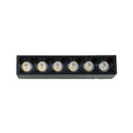 LUMINARIA NEGRA PARA RIEL 6W LH-3849 - Imagen 8