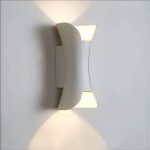 LUMINARIA 6W METALICA BLANCA DOS LUCES LH-3534 - Imagen 7