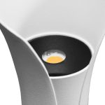 LUMINARIA 6W METALICA BLANCA DOS LUCES LH-3534 - Imagen 11