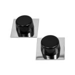 TOPE 2PZ PARA PUERTA REDONDO NEGRO LH-3555 - Imagen 10