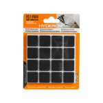 PROTECTOR ADHESIVO CUADRADO NEGRO 32PZ 19MM LH3563 - Imagen 7