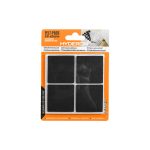 PROTECTOR ADHESIVO CUADRADO NEGRO 8PZ 40MM LH-3565 - Imagen 7