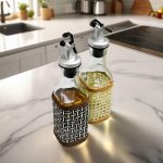 ACEITERO DE VIDRIO TIPO BOTELLA C/ROCIADOR LH-4241 - Imagen 2