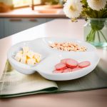 PLATO CERAMICO BLANCO PARA COPETIN LH-4263 - Imagen 2