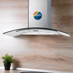 CAMPANA ENXUTA 90 CM INOX C/VIDRIO  CSSENX139 - Imagen 2