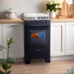 COCINA PUNKTAL S/GAS 4H NEGRA PK-268BK - Imagen 2