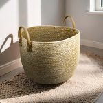 CANASTO DE YUTE NATURAL 31X23CM LH-4187 - Imagen 2