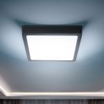 PLAFON LED 18W CUADRA LUZ FRIA ARO NEGRO LH4405 - Imagen 2