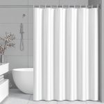 CORTINA DE BAÑO 180X180CM BLANCO LH-4638 - Imagen 5
