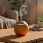 DIFUSOR HUMIDIFICADOR USB CON LUCES REDONDO LH4667 - Imagen 4