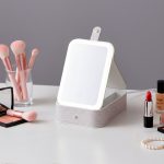 ESPEJO JOYERO CON LUZ RECARGABLE LH-4852 - Imagen 5