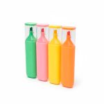 MARCADORES FLUO 4 U COLOR PASTEL EN BLISTER LH4439 - Imagen 2