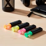 MARCADORES FLUO 4 UNID COLOR EN BLISTER LH-4440
