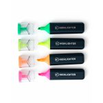 MARCADORES FLUO 4 UNID COLOR EN BLISTER LH-4440 - Imagen 2