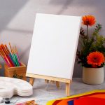 ATRIL CON LIENZO BLANCO 25X30 LH-4469