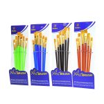 SET DE 6 PINCELES PLANOS EN BOLSA LH-4475 - Imagen 4