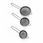 SET DE 3 COLADORES NEGROS 8/10/12CM BLISTER LH4588 - Imagen 2