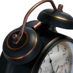 RELOJ DESPERTADOR REDONDO FONDO FLORES LH-4829 - Imagen 4