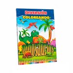 LIBRO PARA COLOREAR DINOSAURIOS LH-4501 - Imagen 2