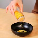 SET DE CONDIMENTOS 8 PZ GIRATORIO NEGRO LH-4615 - Imagen 4