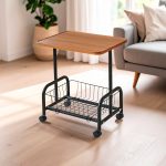 MESA AUXILIAR 54X34 5X47 BASE METAL NEGRO LH-4764