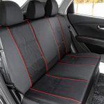 CUBRE ASIENTO TELA DETALLES ROJO LH-4545 - Imagen 4