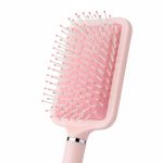 CEPILLO PARA CABELLO RECTANGULAR ROSADO LH-4871 - Imagen 2