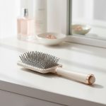 CEPILLO PARA CABELLO RECTANGULAR GRIS LH-4872