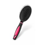 CEPILLO OVALADO NEGRO Y ROSA LH-4876 - Imagen 3