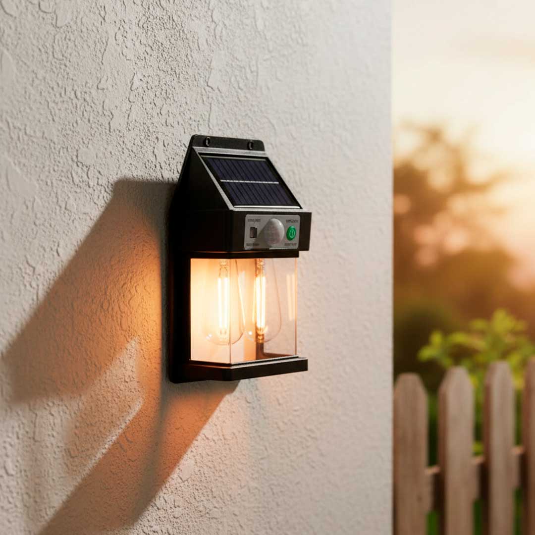 79.3 FOCO SOLAR DE PARED YX-777-2W L-7008 - Imagen 1