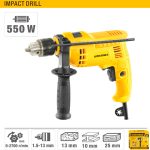 TALADRO ATORNILLADOR 13MM 550W UYUSTOOLS UYTLA0413 - Imagen 9
