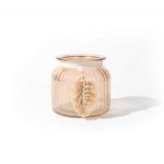 PORTA VELA VIDRIO C/CORDON Y COLGANTE 2M-7529C - Imagen 2