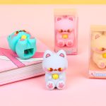 SACAPUNTAS GATITO COLORES VARIOS YL-70561 - Imagen 3