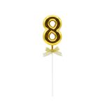 NUMERO PARA TORTA DORADO GR251 - Imagen 2